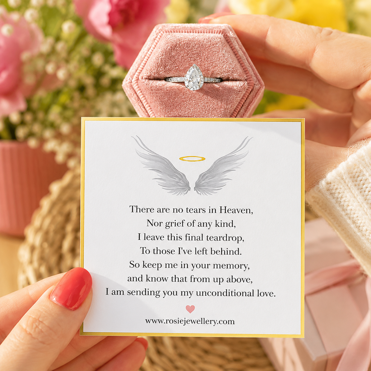 A Tear From Heaven Ring