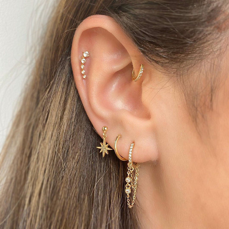 Stackable Earrings Set