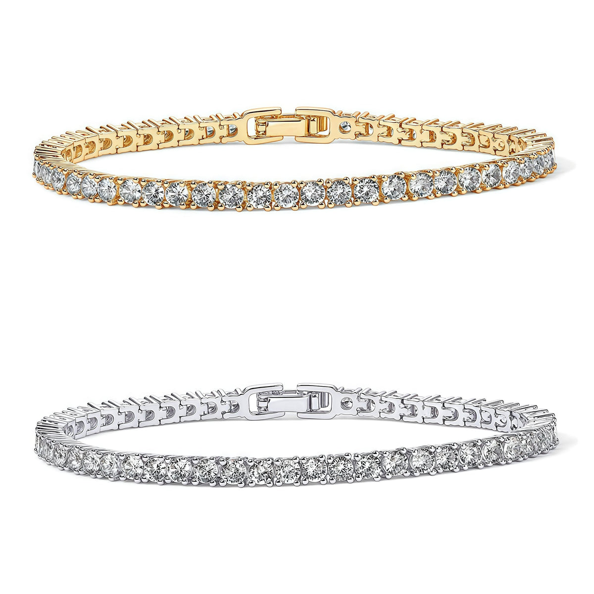 3mm Cubic Zirconia Tennis Bracelet