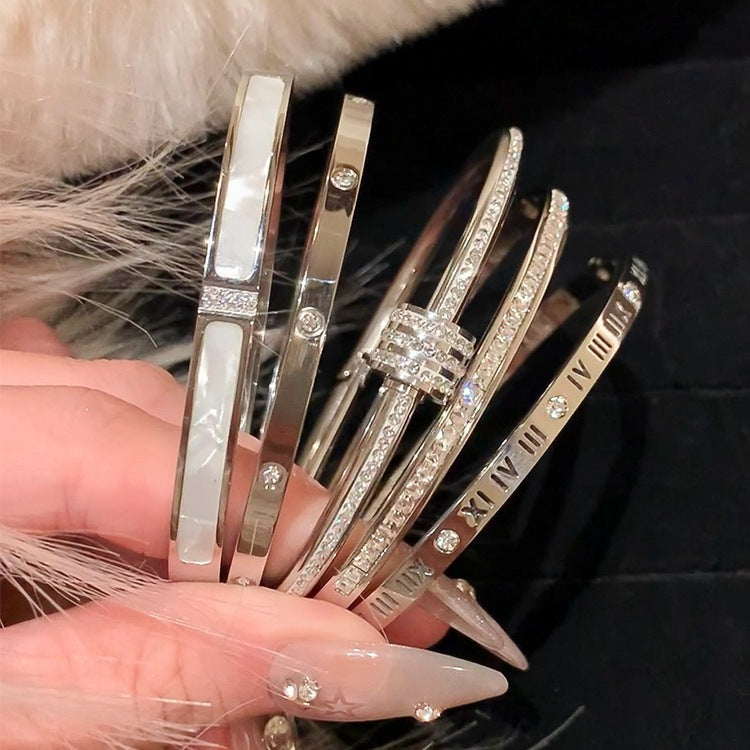 5 Piece Stackable Bangle Set