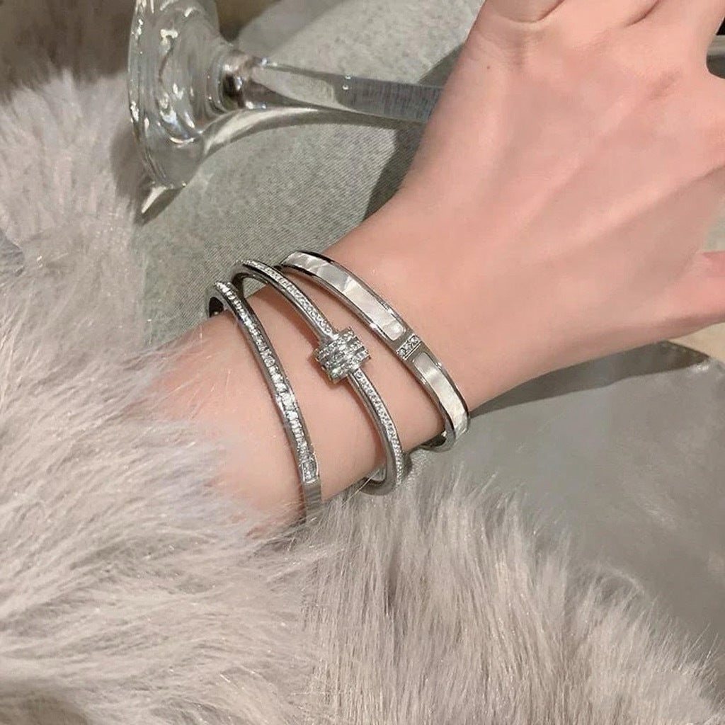 5 Piece Stackable Bangle Set