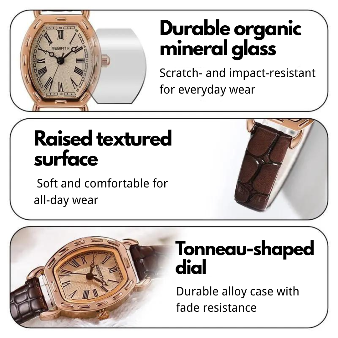 Retro Barrel Bracelet Watch