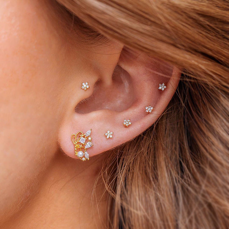 Stackable Earrings Set