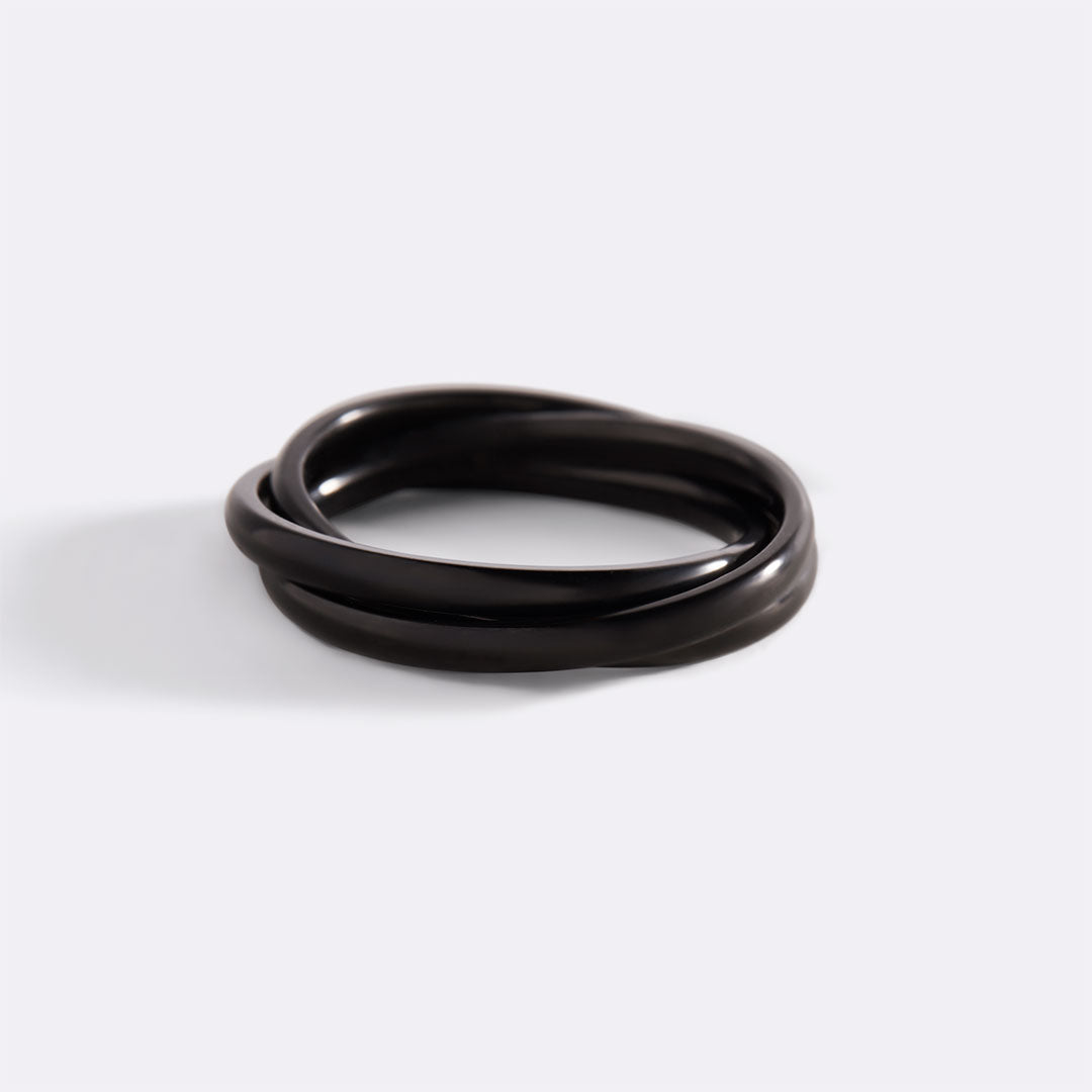 Dainty Interlocking Fidget Ring