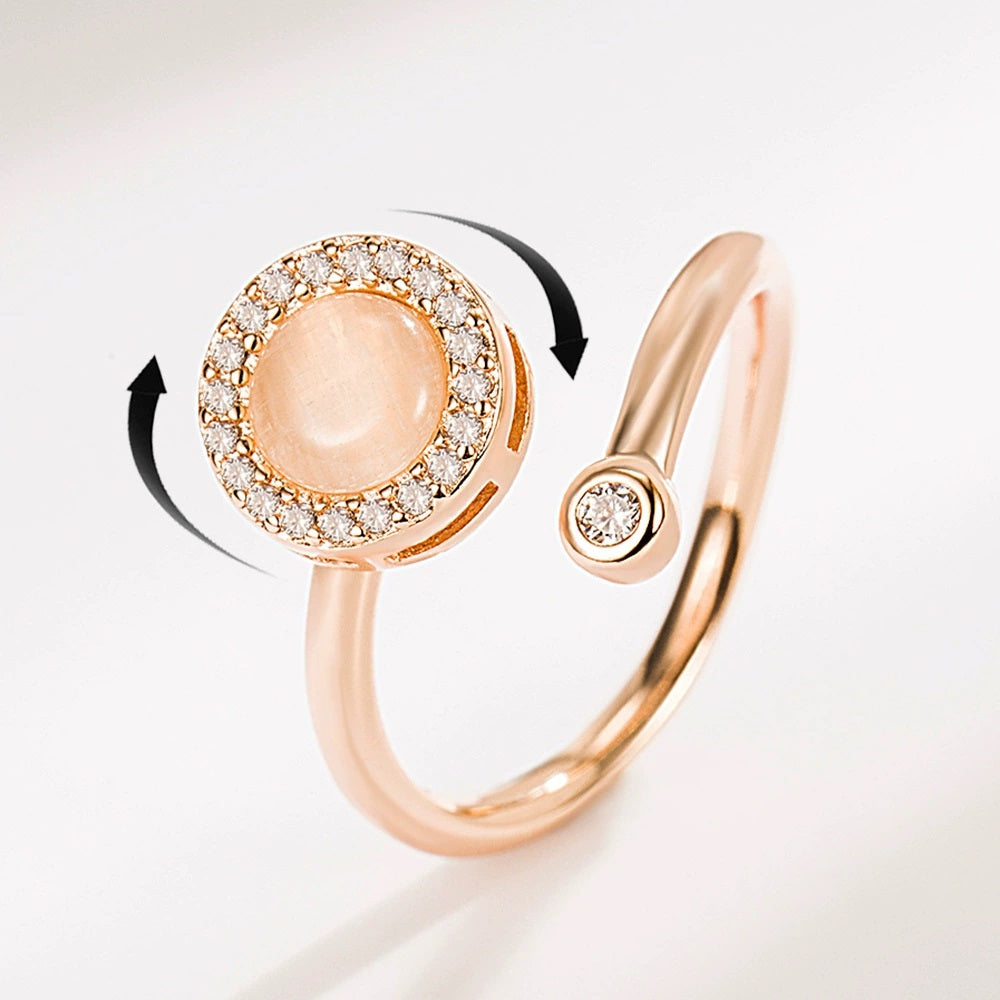Cat's Eye Spinner Ring
