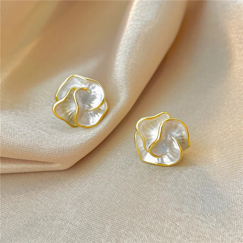 Pearl Blossom Earrings