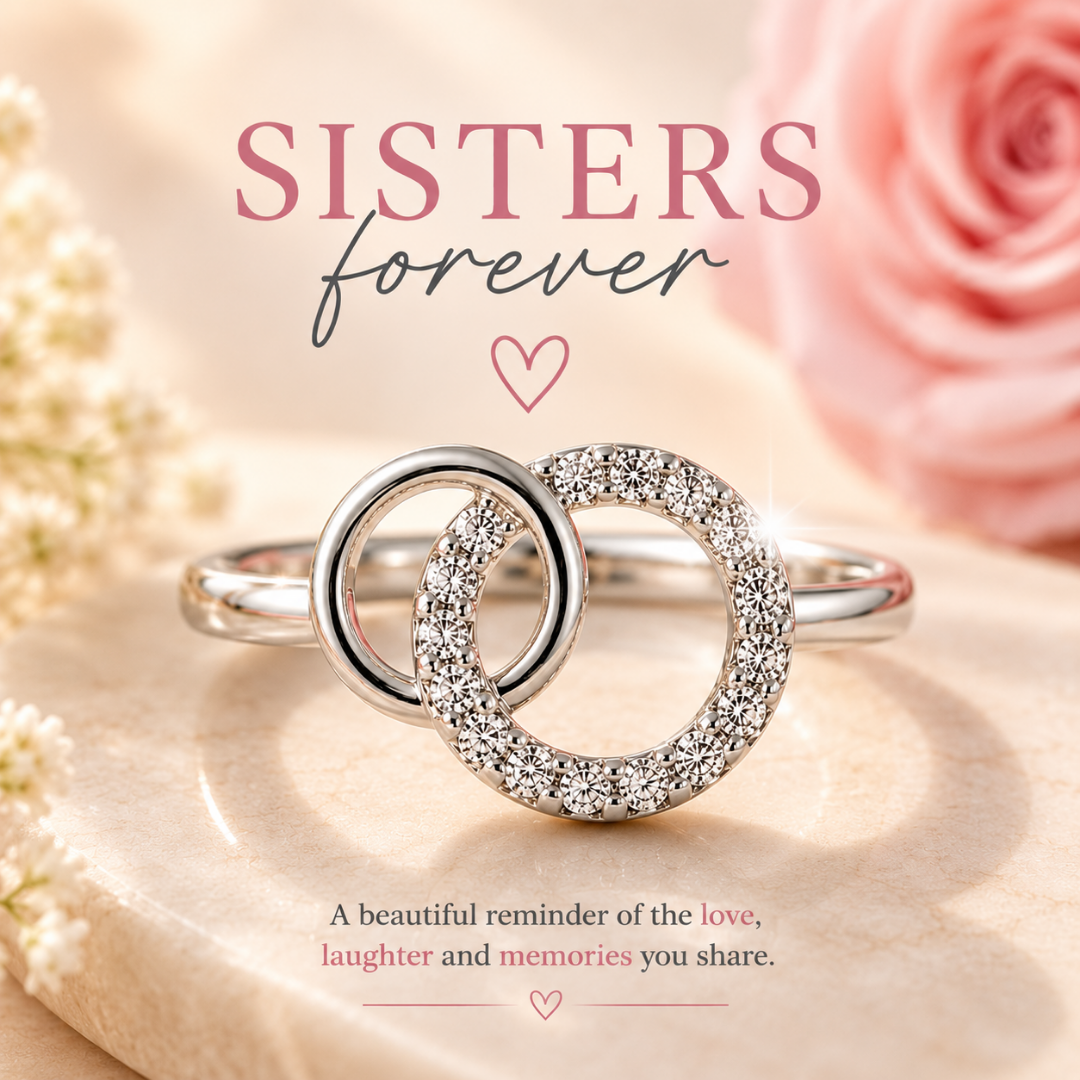 To My Sister - Forever Linked Ring