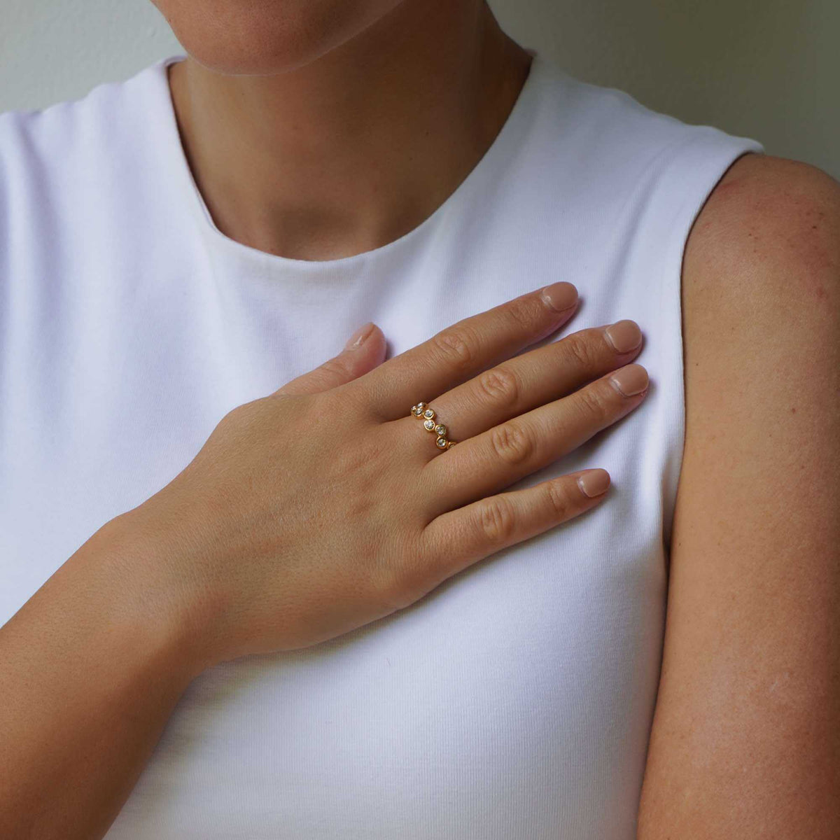 Danna Gemstone Ring