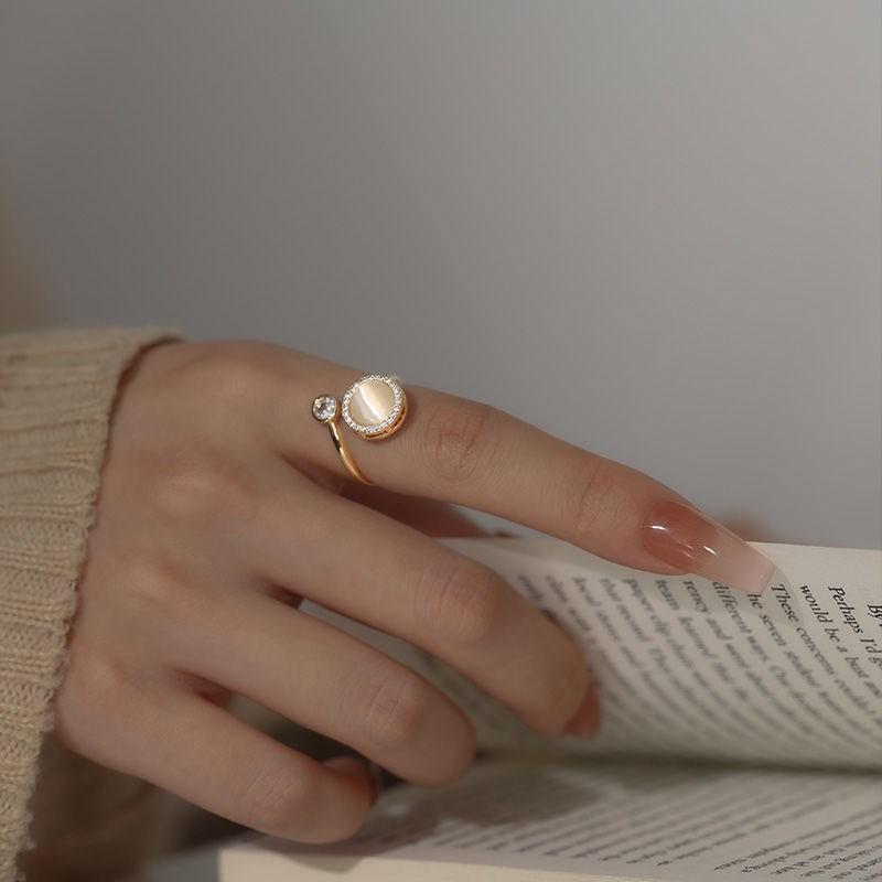 Cat's Eye Spinner Ring