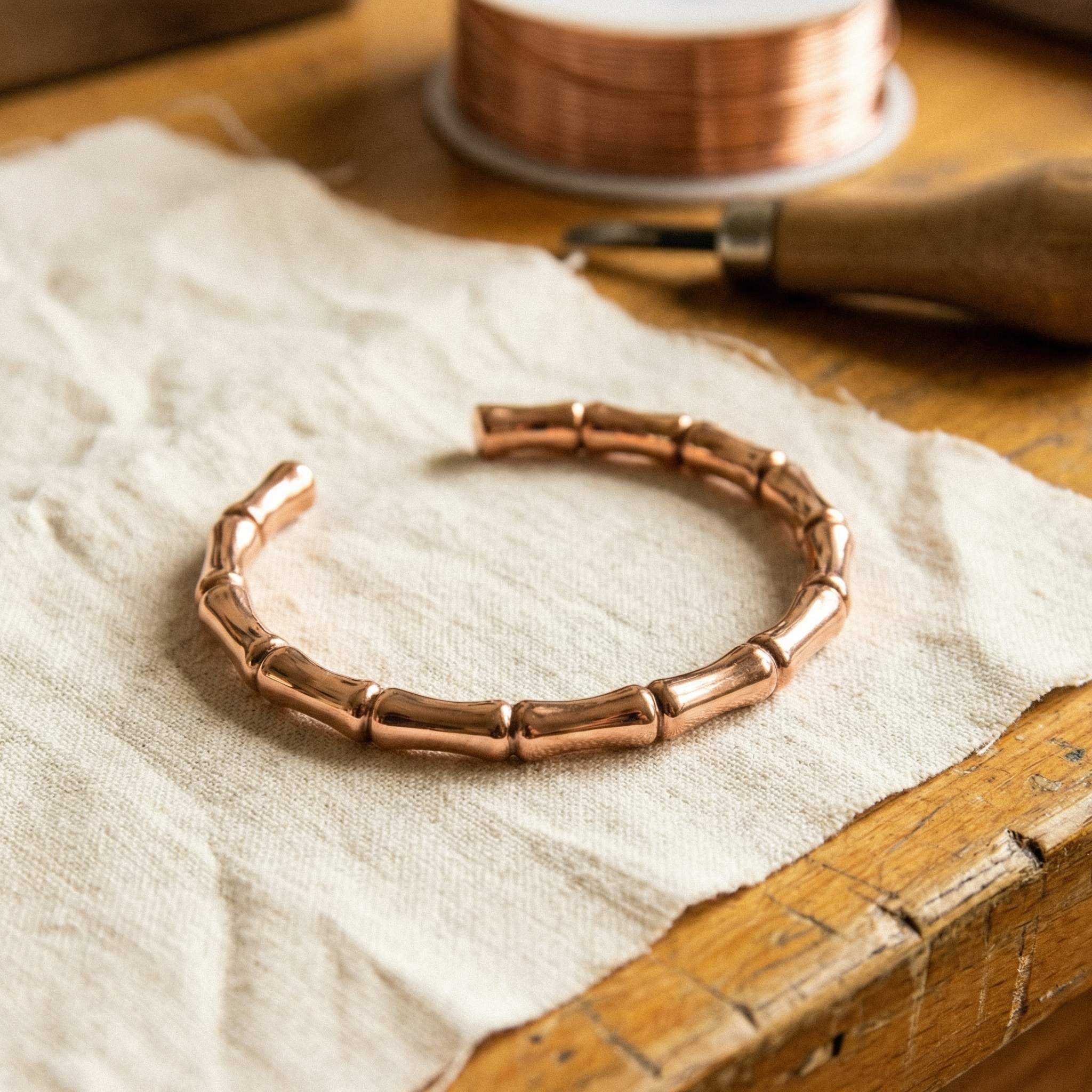 Grove Shelter Copper Bracelet