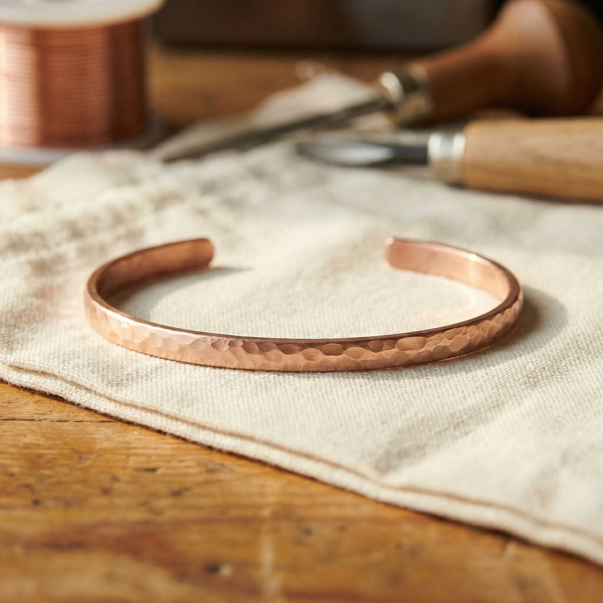 Sand Shore Copper Anklet