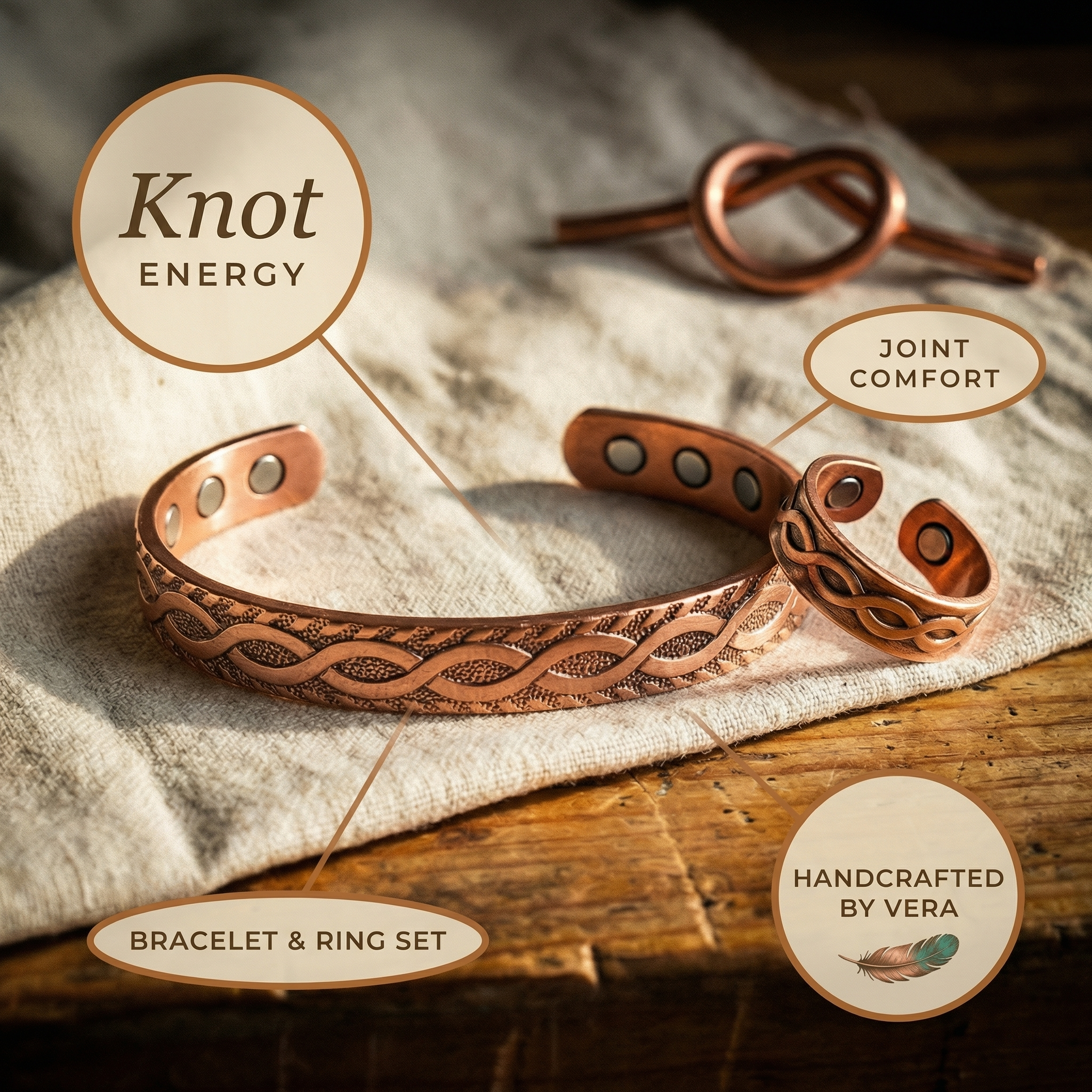 Knot Bind Copper Set