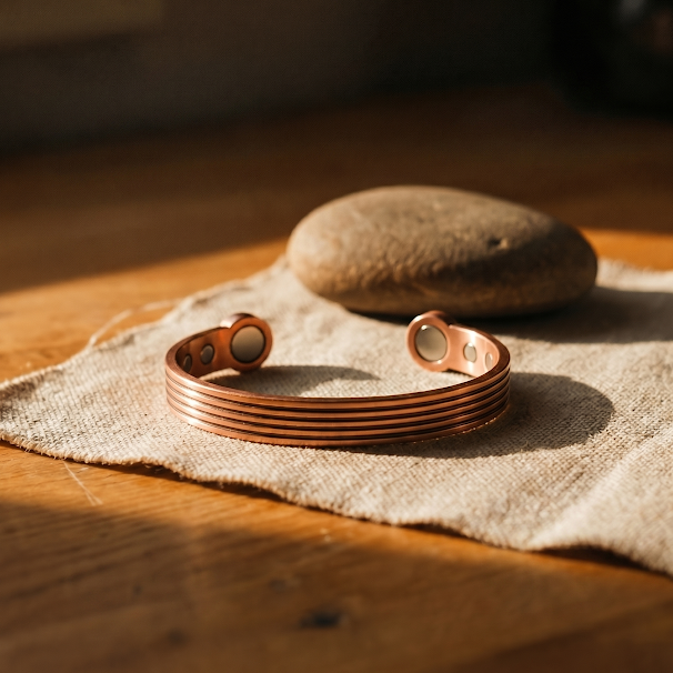 Ridge Crest Copper Bracelet