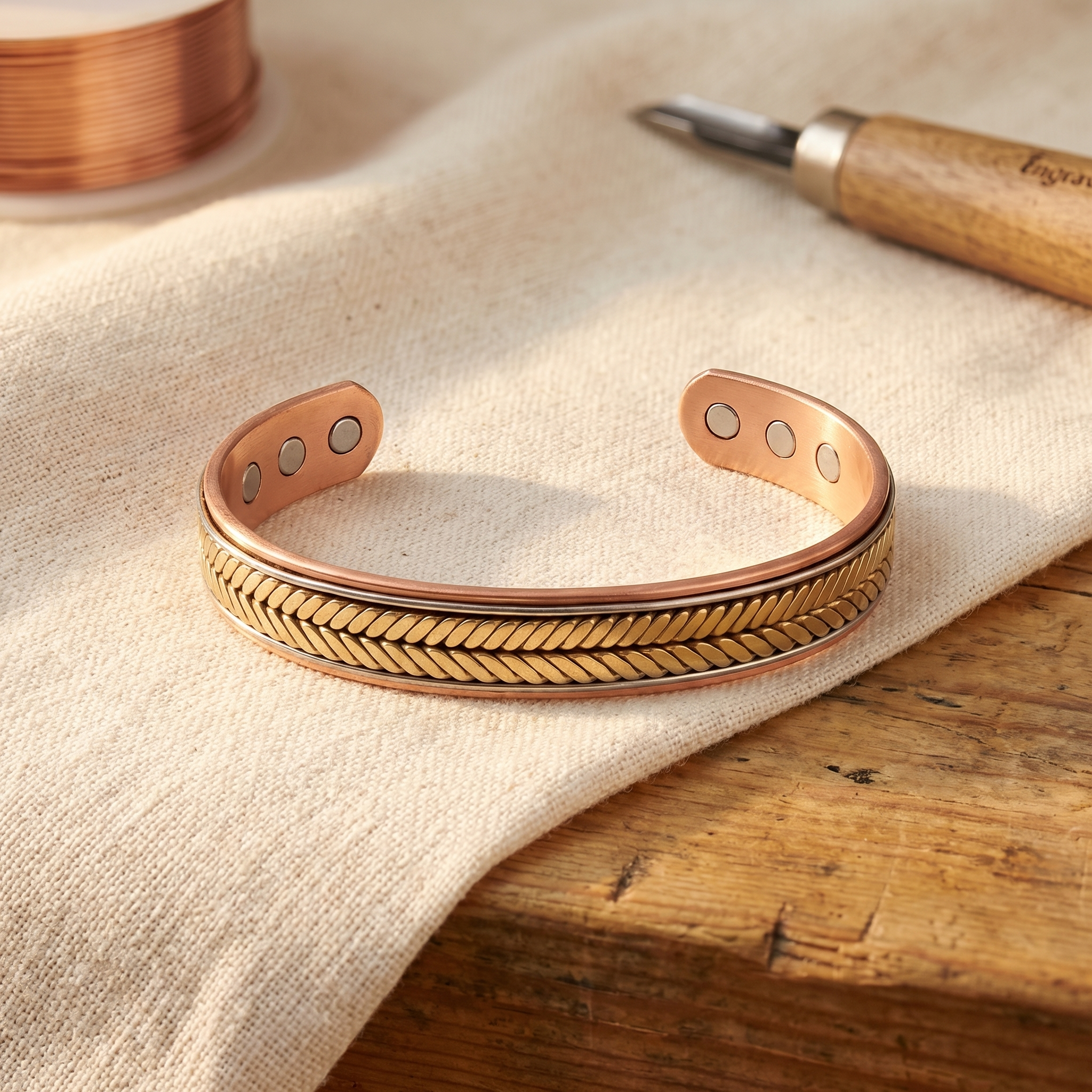 Harvest Warm Copper Bracelet