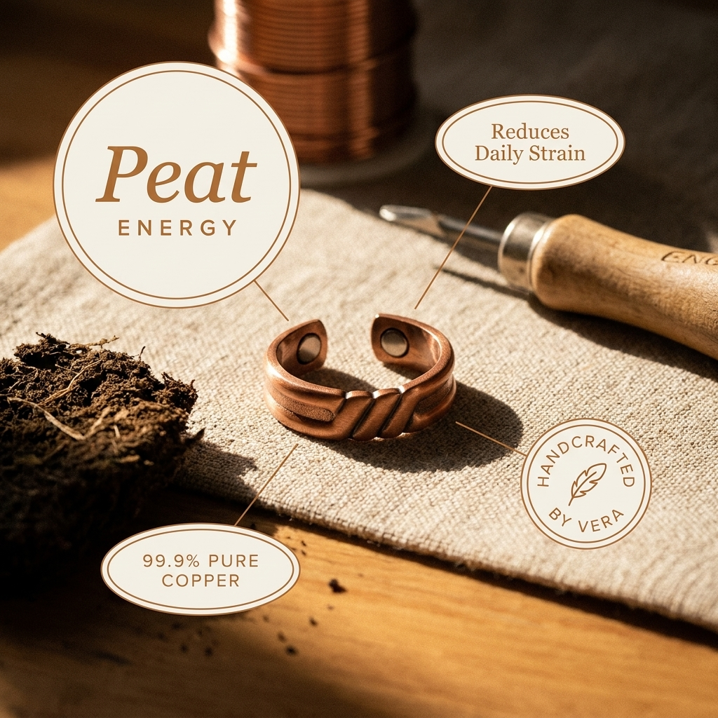 Peat Hollow Copper Ring