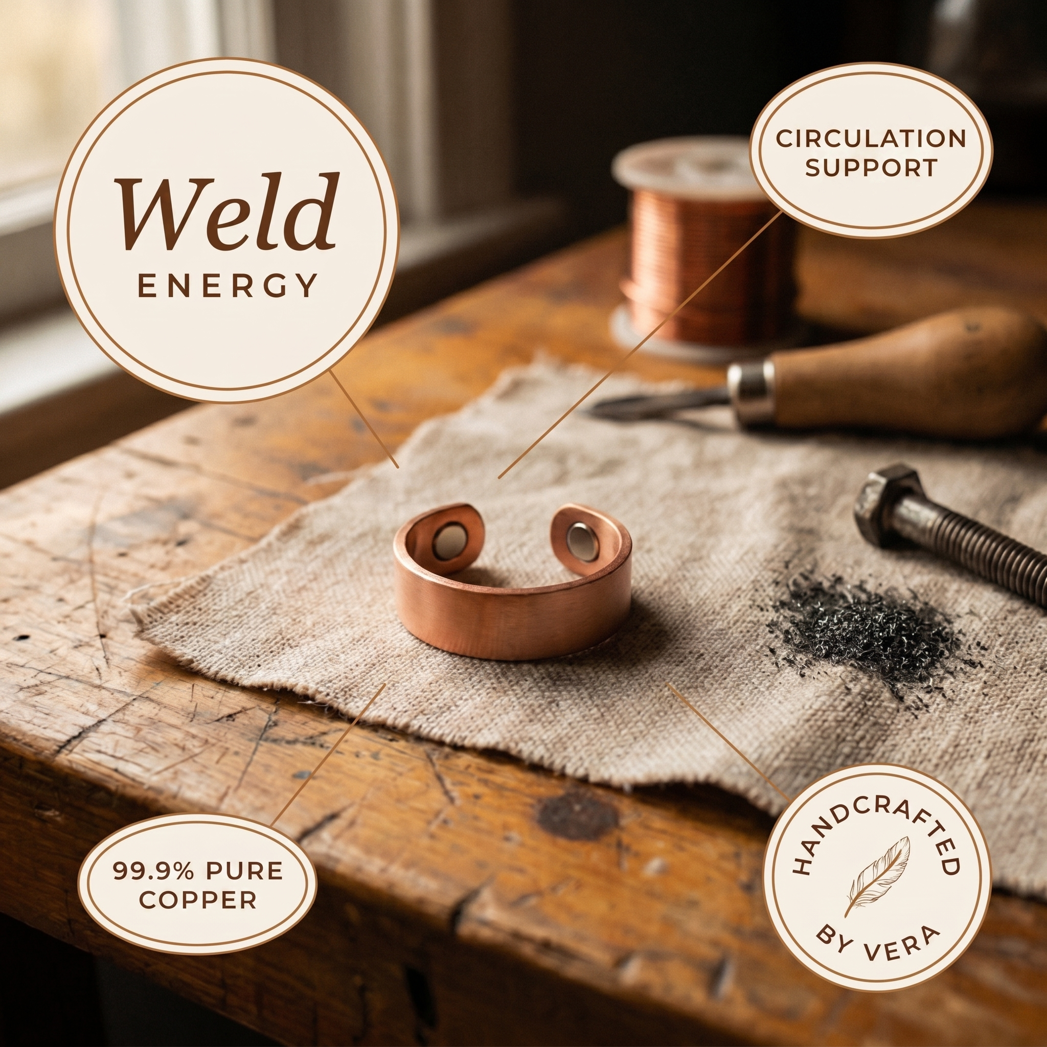 Weld Joint Copper Ring