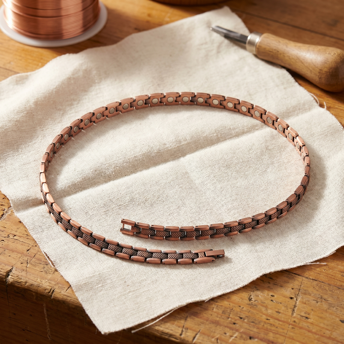 Haze Drift Copper Necklace