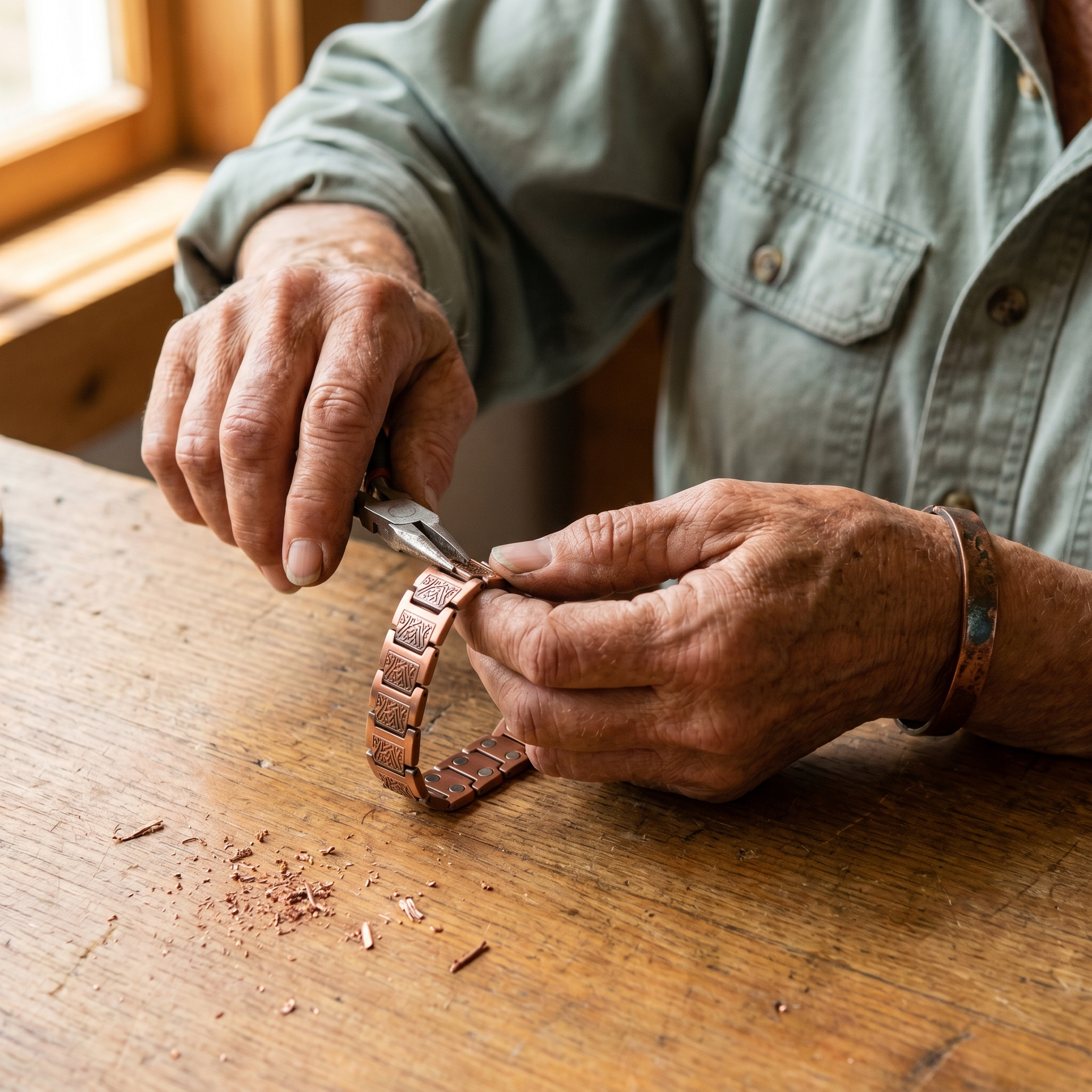 Glen Trail Men's Copper Bracelet