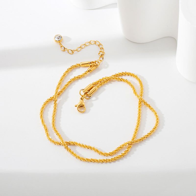 Waterproof Layered Anklet