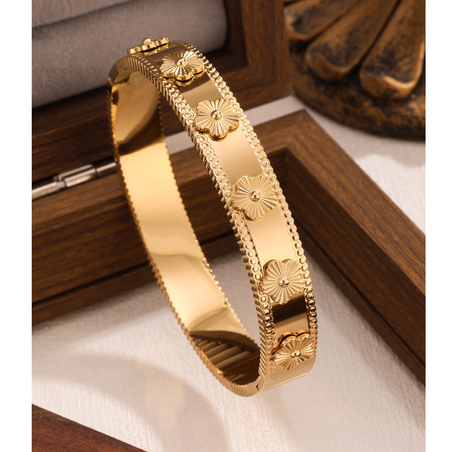 3 Piece Stackable Bangle Set
