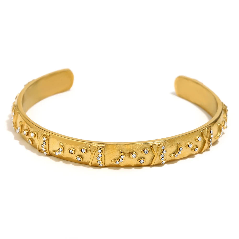 Tarot Card Cuff Bracelet Gold | Silver
