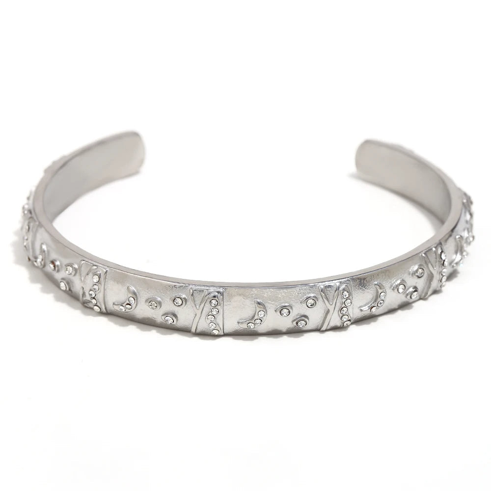 Tarot Card Cuff Bracelet Gold | Silver