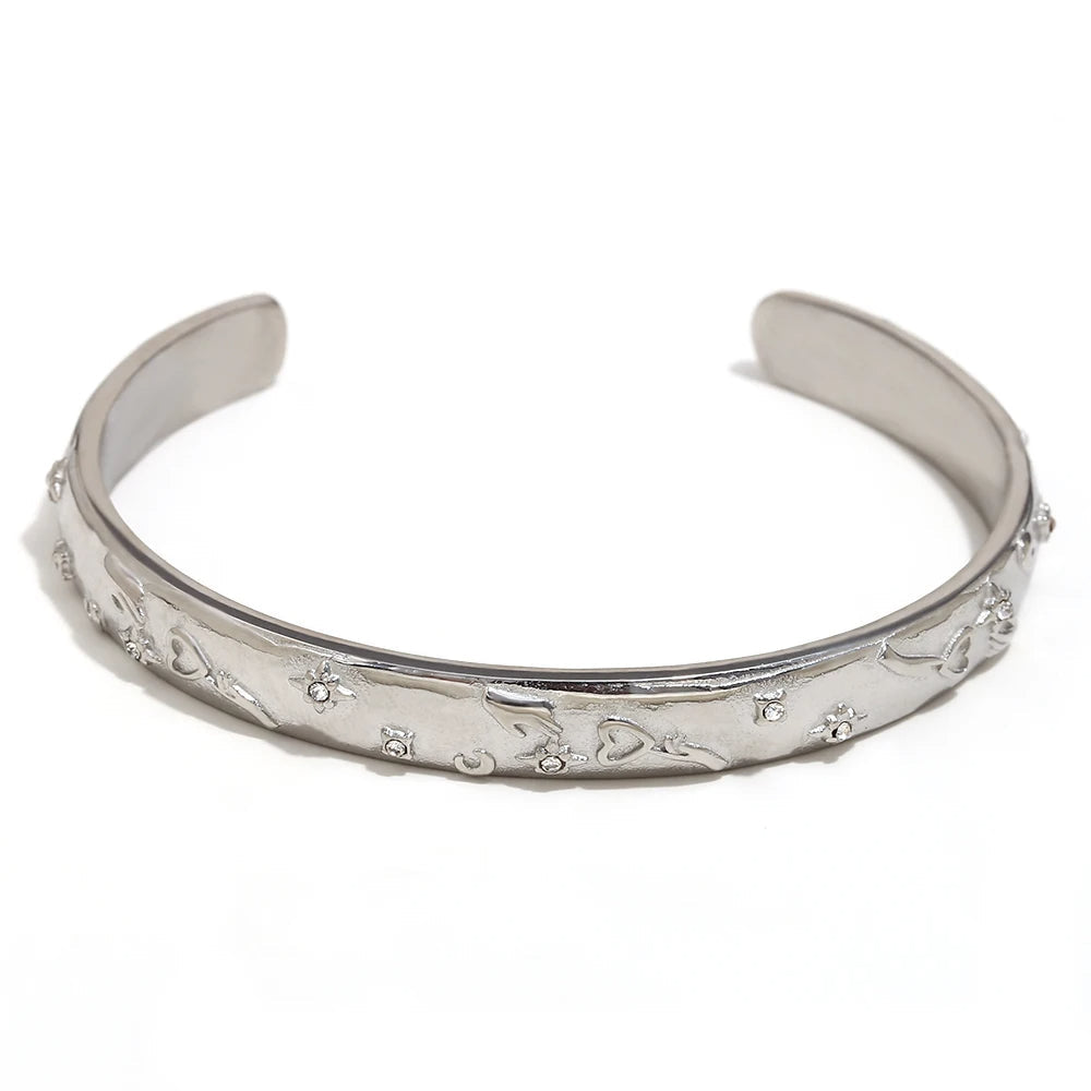 Tarot Card Cuff Bracelet Gold | Silver