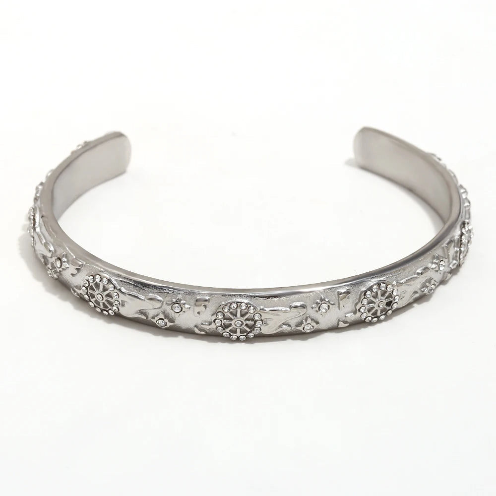 Tarot Card Cuff Bracelet Gold | Silver