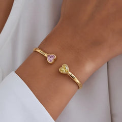 Handmade Mother & Daughter Birthstone Bracelet