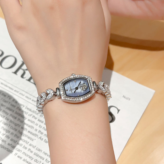 Camellia Crystal Watch | Timeless Elegance