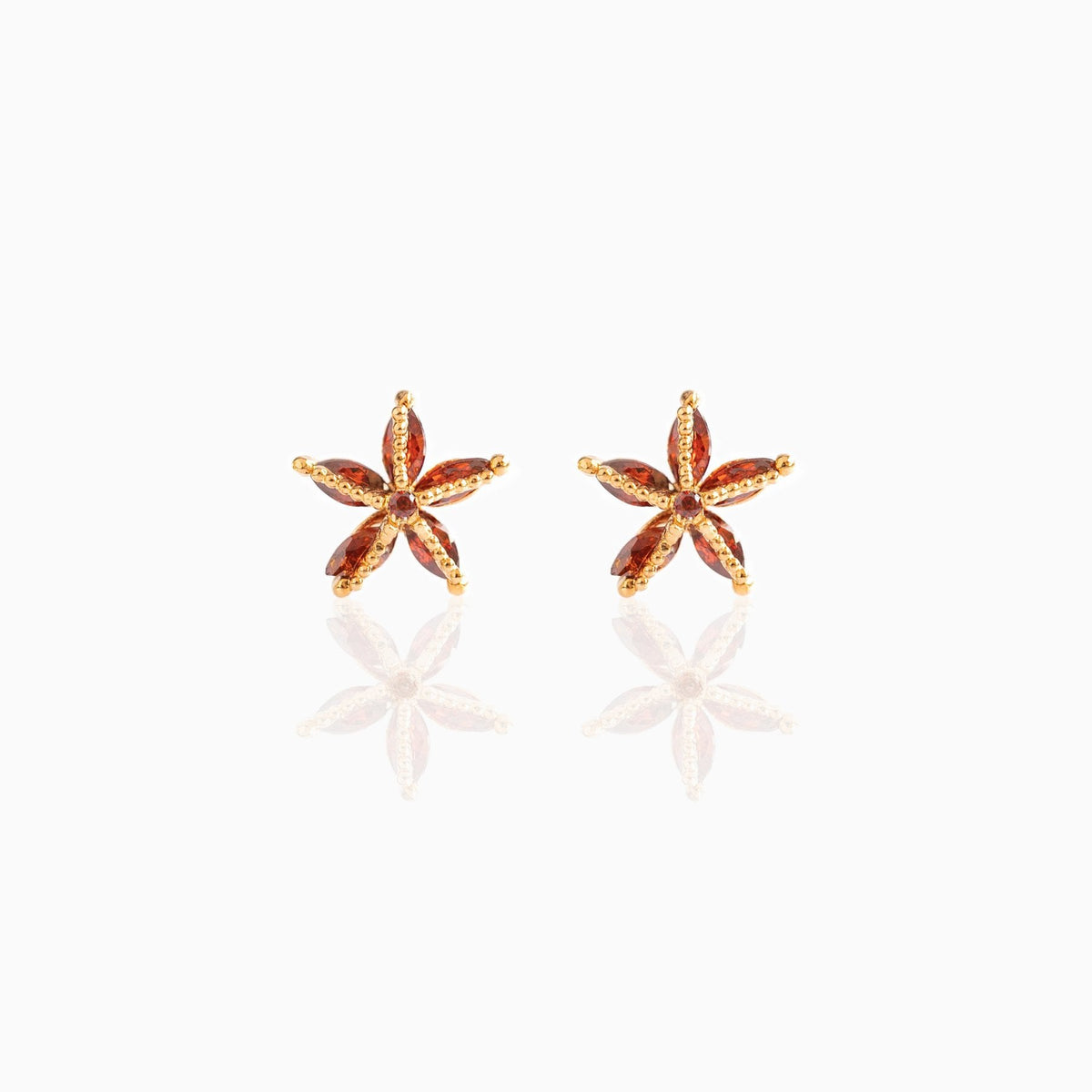 Ocean Design Earrings Set