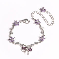 Crystal Bow Bracelet