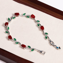 Jewel-Toned Vine Bracelet