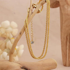 Waterproof Layered Anklet
