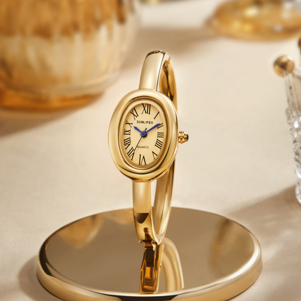 Oval Vintage Bracelet Watch