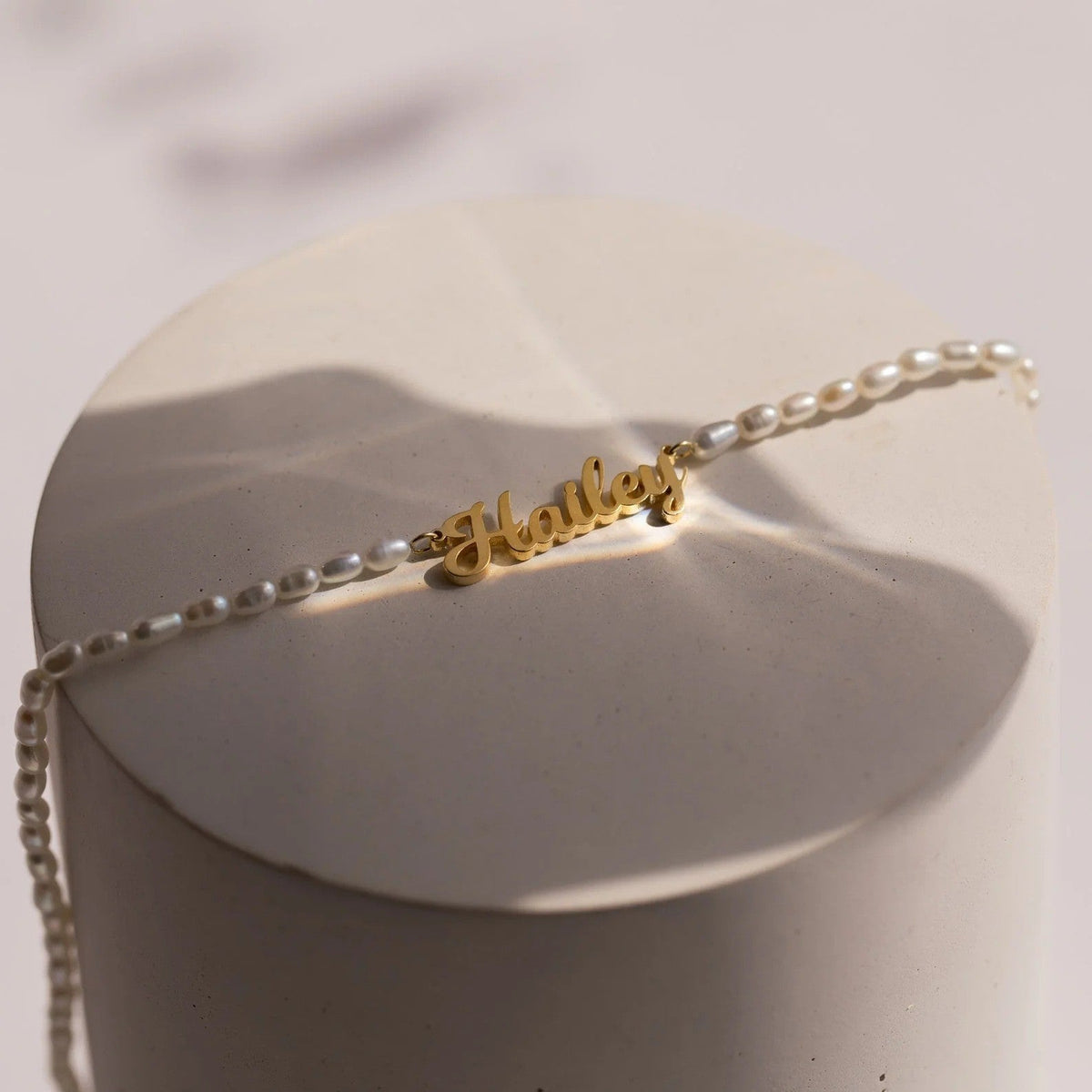 Personalised Pearl Name Necklace
