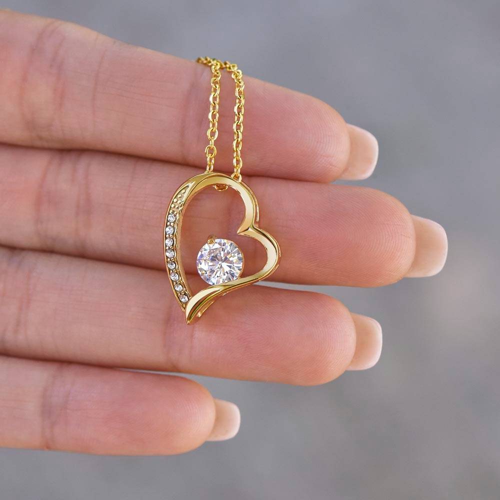 To My Future Wife - Forever Love Necklace - Gold