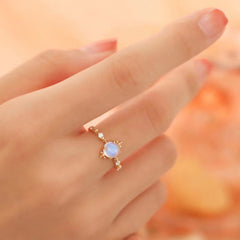 Moonstone Open Ring