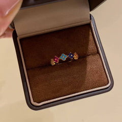 Multicolour Blossom Jewellery Set