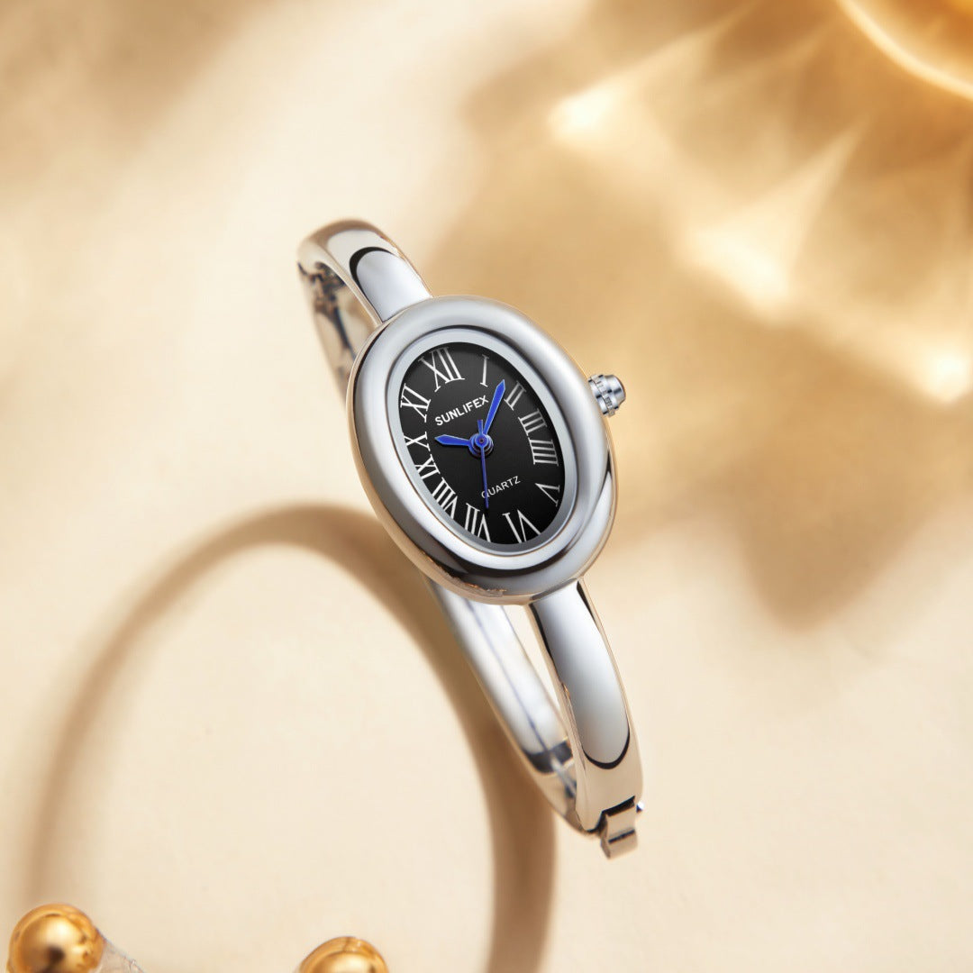 Oval Vintage Bracelet Watch