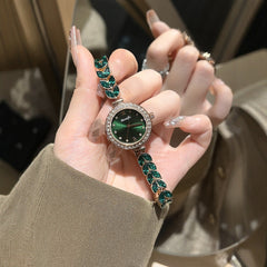 Water-Resistant Mermaid Crystal Watch