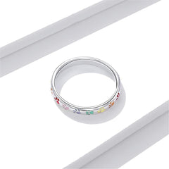 Sterling Silver Ring with Paw Design