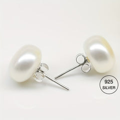 Classic Pearl Stud Earrings