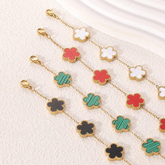 Five-Petal Flower Bracelet