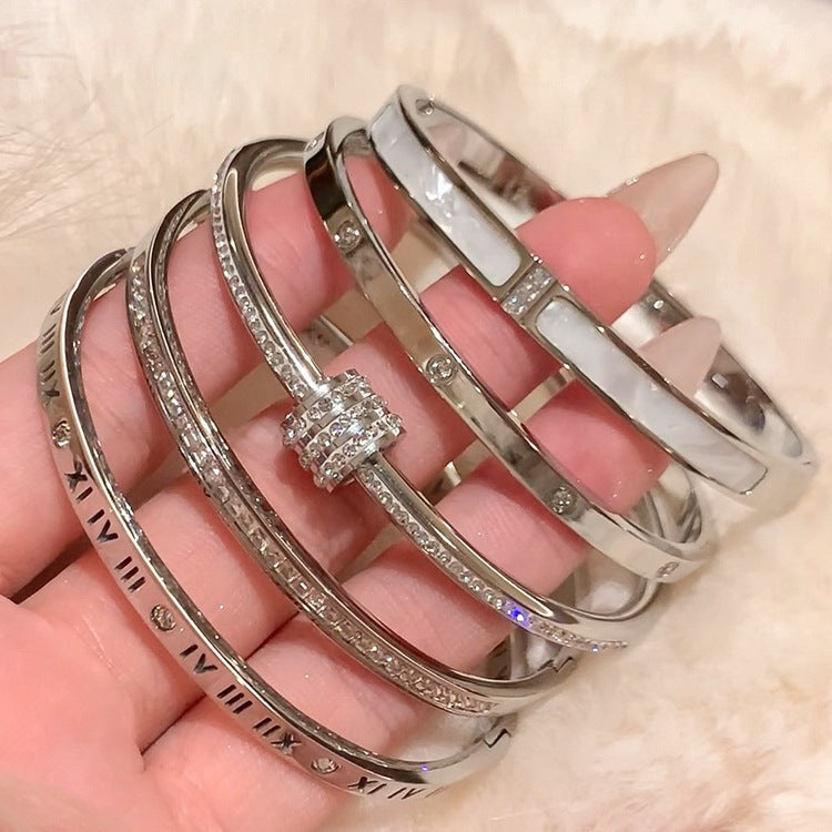 5 Piece Stackable Bangle Set