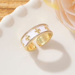 2-Piece Cross Stackable Ring Set
