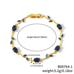 Jewel-Toned Vine Bracelet