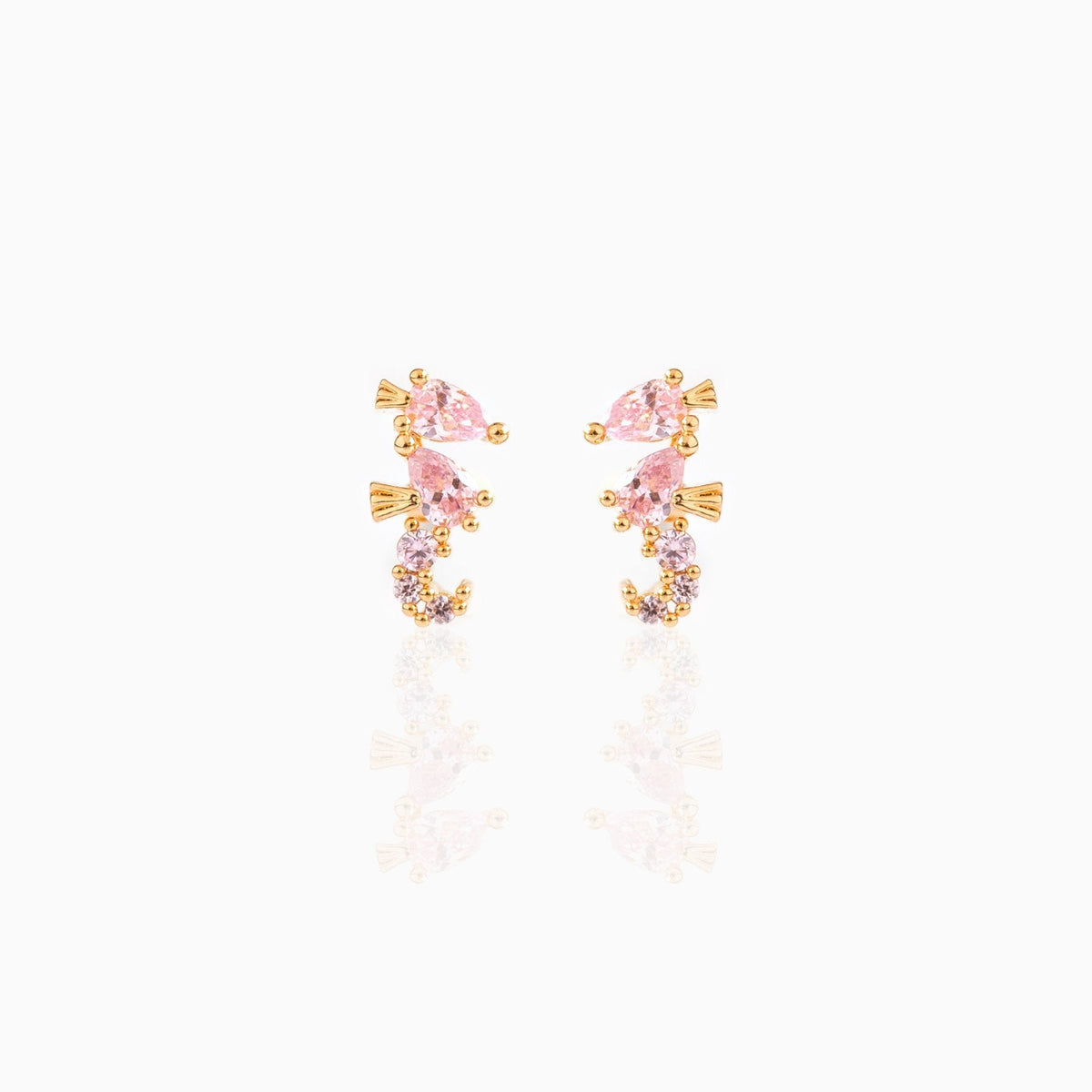 Ocean Design Earrings Set