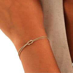 Minimalist Knot Bracelet