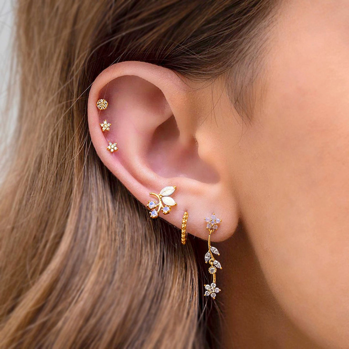 Stackable Earrings Set